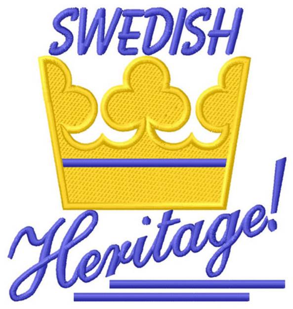 Picture of Swedish Heritage Machine Embroidery Design