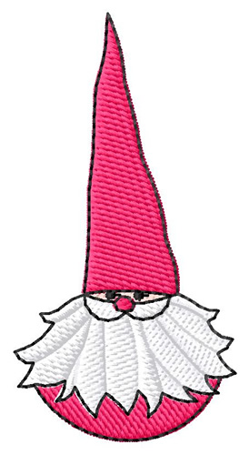 Christmas Gnome Machine Embroidery Design