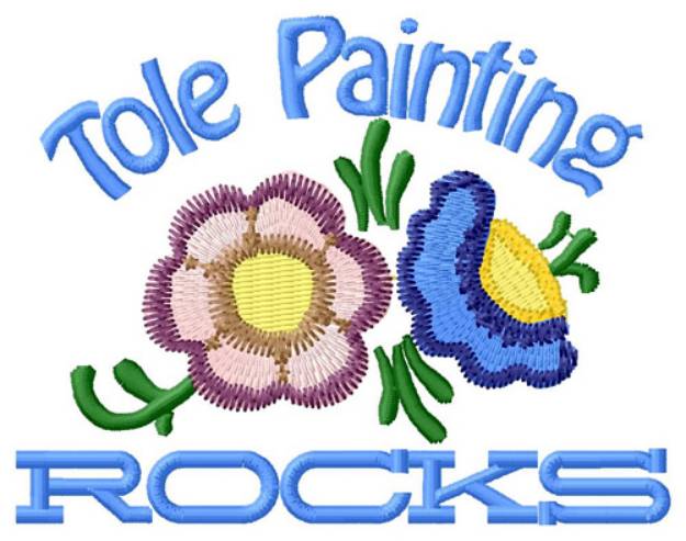 Picture of Tole Painting Machine Embroidery Design