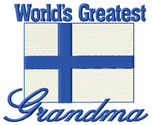 Picture of Greatest Grandma Machine Embroidery Design