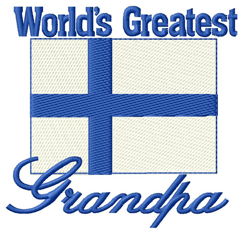 Greatest Grandpa Machine Embroidery Design