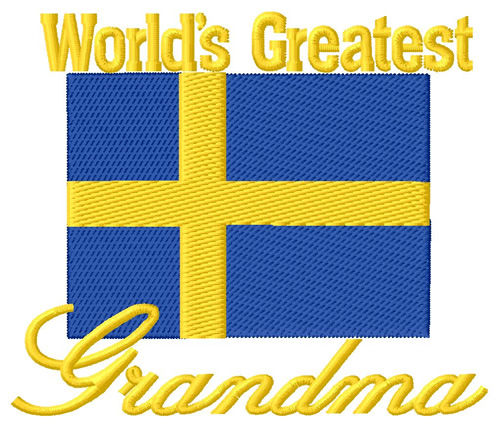 Greatest Grandma Machine Embroidery Design