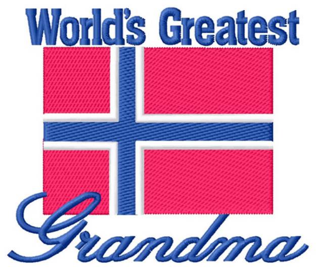 Picture of Greatest Grandma Machine Embroidery Design