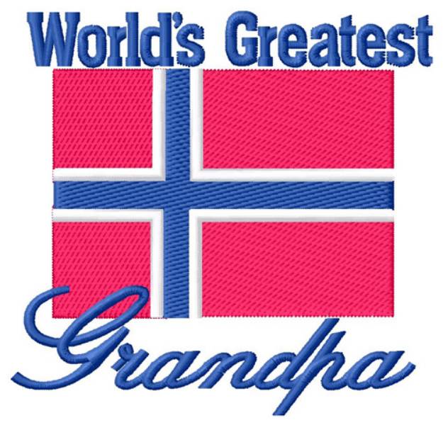 Picture of Greatest Grandpa Machine Embroidery Design