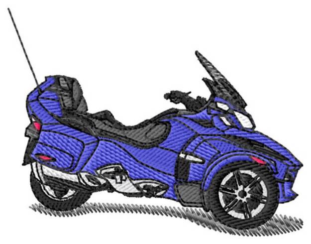 Picture of Spyder RT Machine Embroidery Design