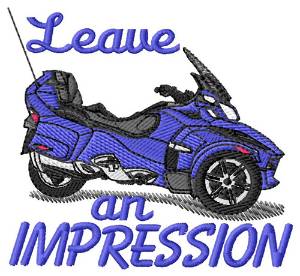 Picture of Leave an Impression Machine Embroidery Design