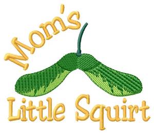Picture of Moms Little Squirt Machine Embroidery Design