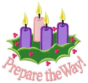 Picture of Prepare The Way! Machine Embroidery Design