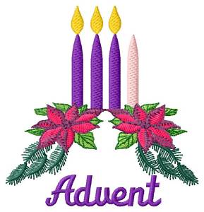 Picture of Advent Machine Embroidery Design