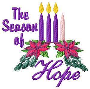 Picture of The Season of Hope Machine Embroidery Design