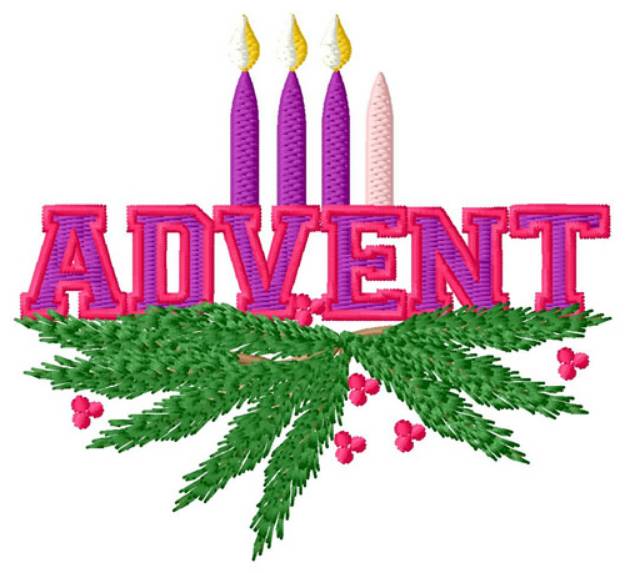 Picture of Advent Machine Embroidery Design