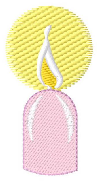 Picture of Candle Machine Embroidery Design