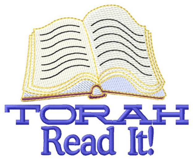 Picture of Read It! Machine Embroidery Design
