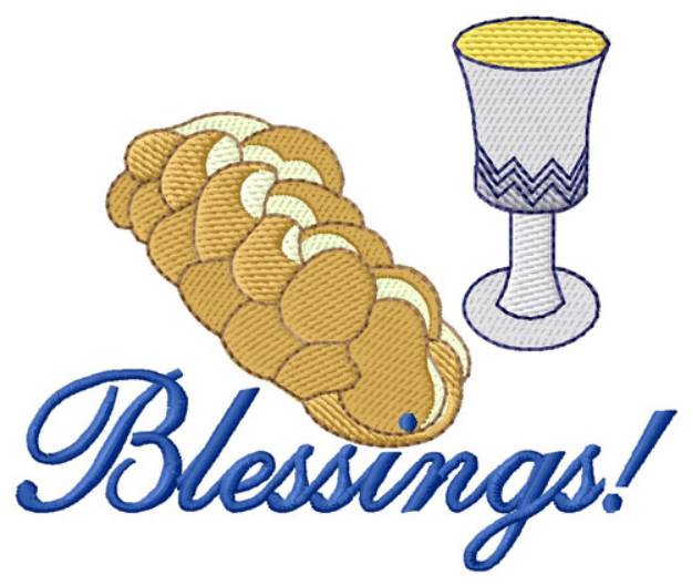 Picture of Blessings! Machine Embroidery Design
