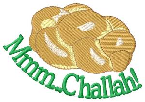 Picture of Mmm...Challah! Machine Embroidery Design