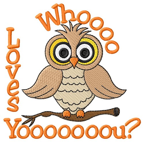 Who Loves You Machine Embroidery Design