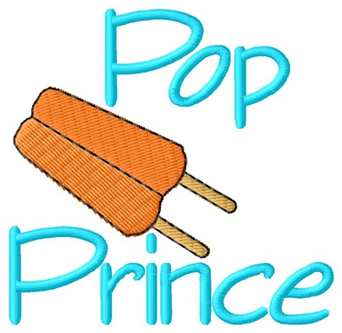 Pop Prince Machine Embroidery Design