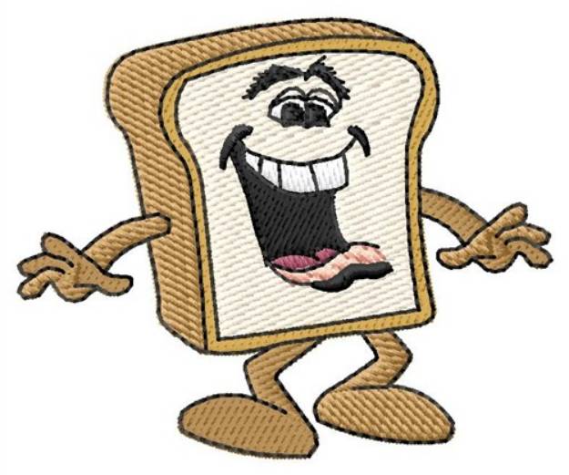 Picture of Toast Machine Embroidery Design