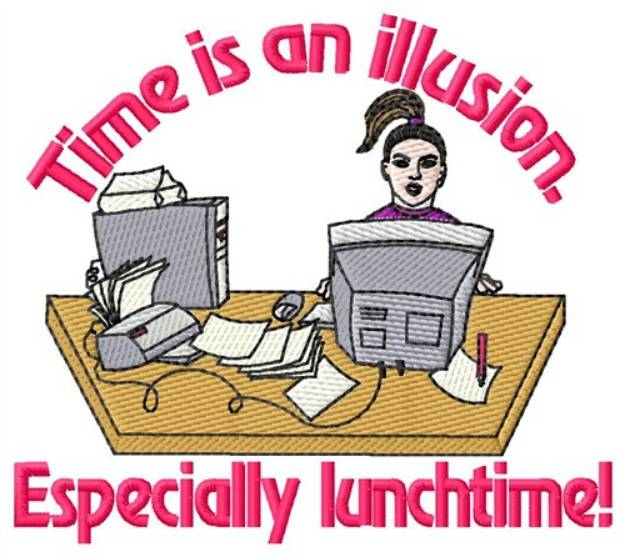 Picture of Secretary Time Machine Embroidery Design