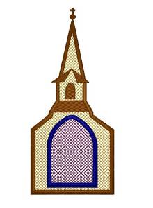Picture of Christian Church Machine Embroidery Design