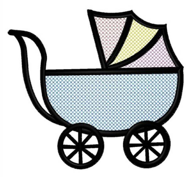 Picture of Buggy Machine Embroidery Design