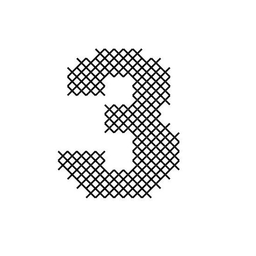 Cross Stitch Font 3 Machine Embroidery Design