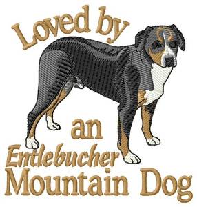 Picture of Loved By Machine Embroidery Design