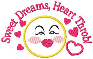 Picture of Sweet Dreams Applique Machine Embroidery Design