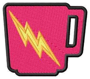 Picture of Lightning Cup Machine Embroidery Design