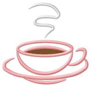 Picture of Hot Coffee Machine Embroidery Design