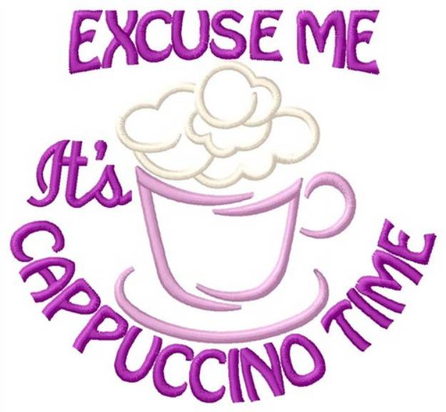 Picture of Excuse Me Machine Embroidery Design