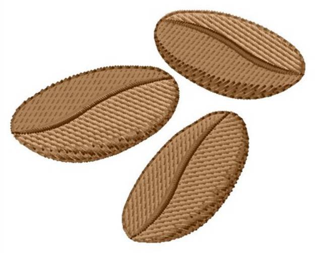 Picture of Coffee Beans Machine Embroidery Design