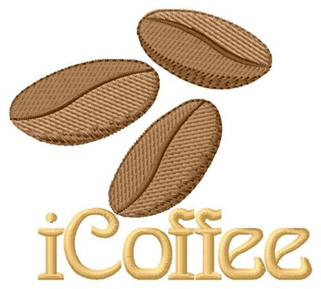 Picture of iCoffee Machine Embroidery Design