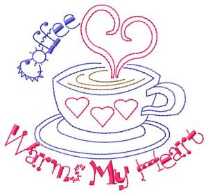 Picture of Warms My Heart Machine Embroidery Design