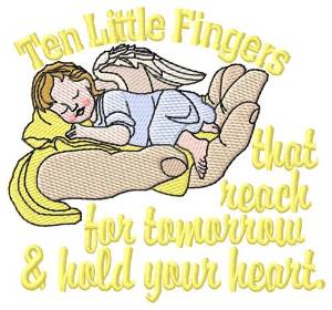 Picture of Ten Little Fingers Machine Embroidery Design