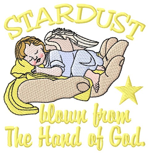 Stardust Baby Machine Embroidery Design