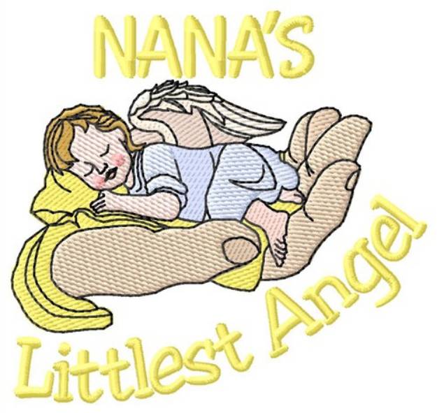 Picture of Nanas Littlest Angel Machine Embroidery Design