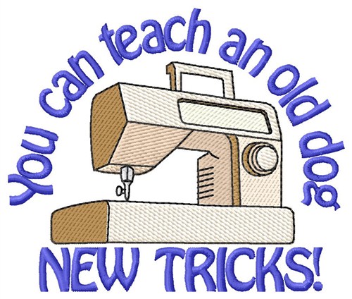 New Tricks Machine Embroidery Design