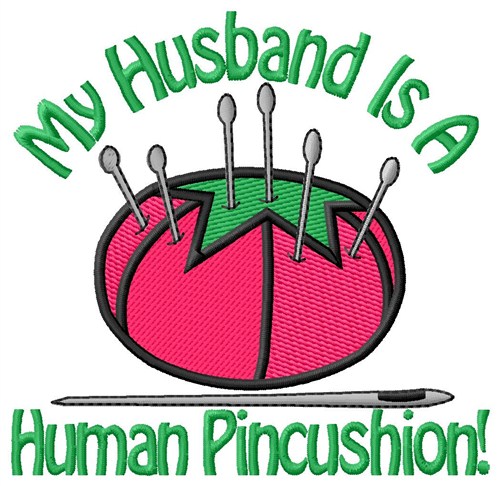 Human Pincushion Machine Embroidery Design