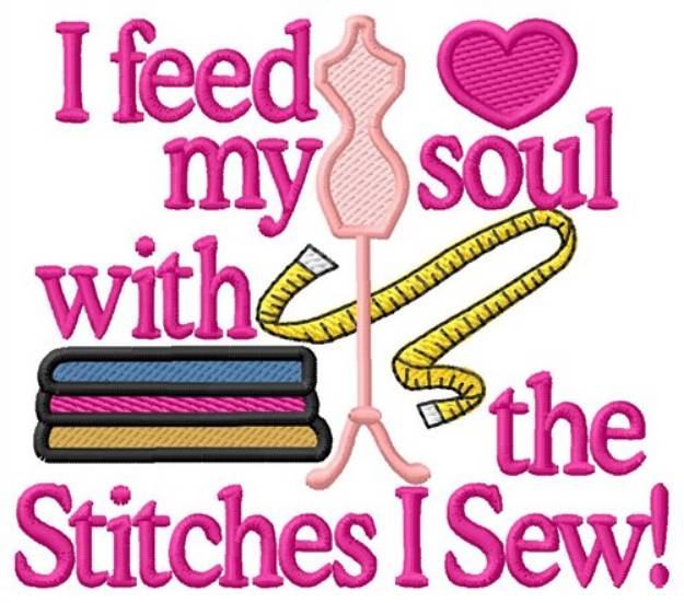Picture of The Stitches I Sew Machine Embroidery Design