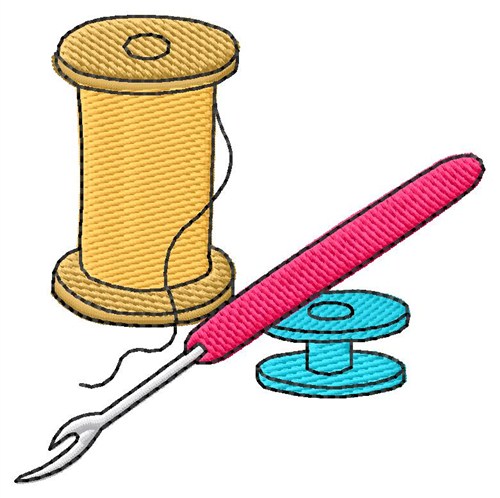 Notions Machine Embroidery Design