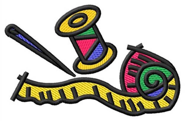 Picture of Notions Machine Embroidery Design