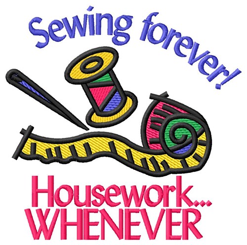 Sewing Forever Machine Embroidery Design