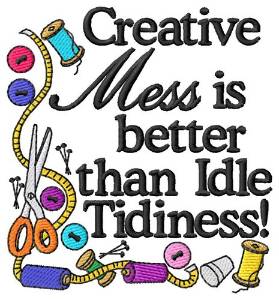 Picture of Creative Mess Machine Embroidery Design