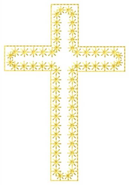 Picture of Cross Fill Machine Embroidery Design
