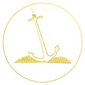Picture of Anchor Fill Machine Embroidery Design