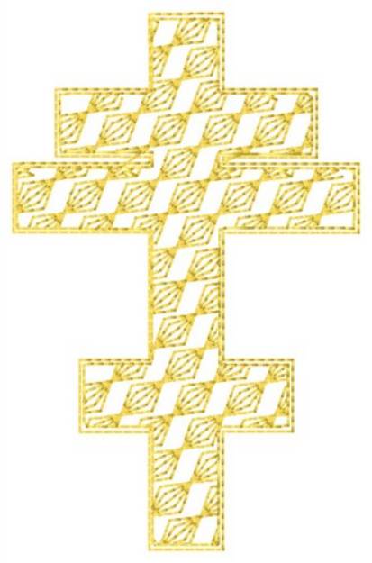 Picture of Byzantine Cross Fill Machine Embroidery Design