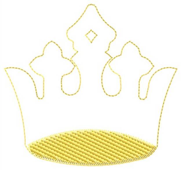Picture of Crown Fill Machine Embroidery Design