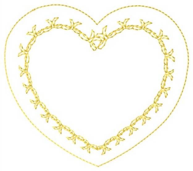Picture of Heart Fill Machine Embroidery Design