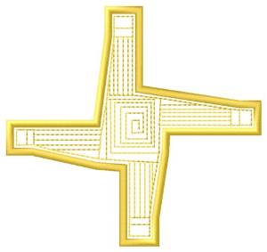 Picture of St. Brigids Cross Machine Embroidery Design